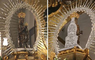 virgen atocha pieza orfebreria